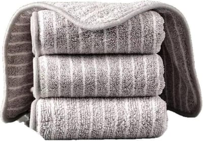 Microvezel schoonmaakdoekjes - 4 stuks, ophangbare schoonmaakdoekjes - superabsorberende handdoekjes - vierkante vaatdoeken voor badkamer, keuken, ramen, sport - grijs - 25*25cm