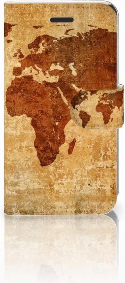 Samsung Galaxy Xcover 3 | Xcover 3 VE Flip Cover Wereldkaart
