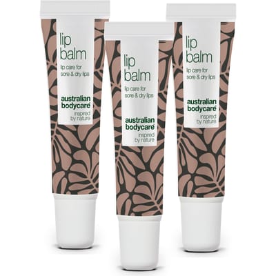 Lippenbalsem voor de verzorging van droge lippen — lippenbalsem met Tea Tree Olie voor droge lippen & verzorging van koortslip