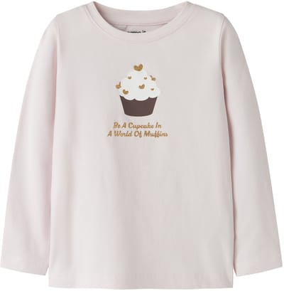 NAME IT - NMFKATELIN LS TOP PB - Meisjes - Lange mouwen shirts
