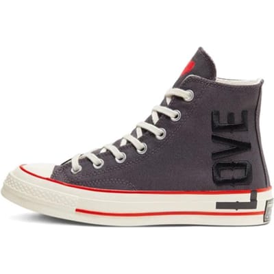 Chuck 70 Wmns Converse High 'Love Fearlessly' Dames 567153C 35 gray