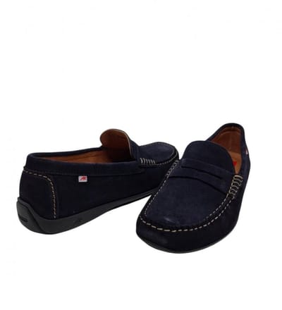 Fluchos Samoa F2207 Marino | Suède Mocassin Heren