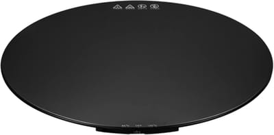 Voedselwarmer dienblad - Elektrisch warmhoudplateau - Buffetten en feesten - Instelbare temperatuur - 27x27 cm - Zwart