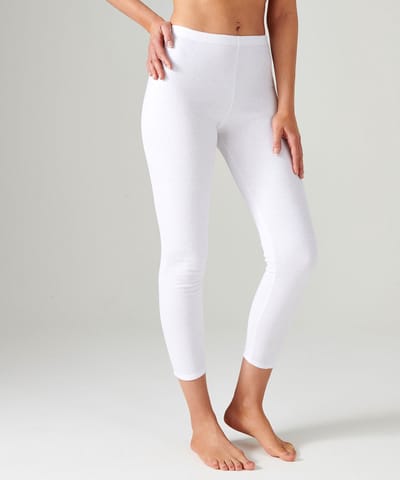 Damart - Lang ondergoed Thermolactyl, fleece ribboorden - Dames - Wit - 34-36