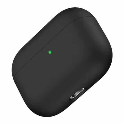 Zwart Hoesje geschikt voor AirPods Pro - Siliconen case - Geschikt voor Airpods Pro - Zwart beschermhoesje - Siliconen - CHPN