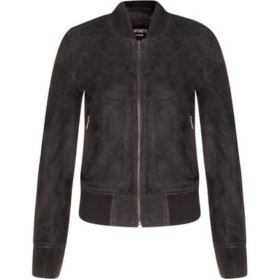 Dames klassiek MA-1 suède bomberjack-Newbury