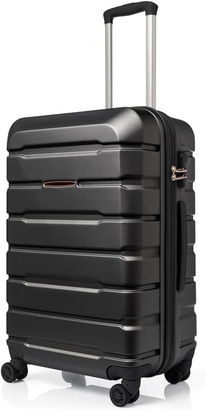 Middelgrote handbagagekoffer met codeslot - 65 cm - Lichtgewicht en duurzaam met 4 wielen
