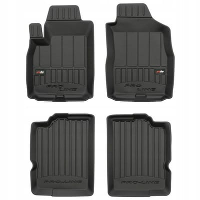 Frogum - 3D Pro-Line - Automatten Set - Geschikt voor FIAT Panda II 2003-2012 - 4-delig - Hoge Rand 6cm