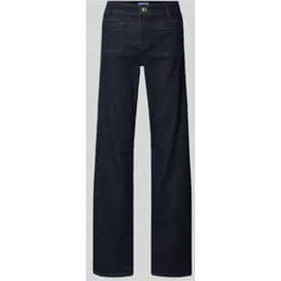 straight fit jeans van katoenmix model 'TESS'