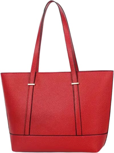 Bovista Handtas Dames - Schoudertas - School - Shopper - Schooltas - Werktas - Rood