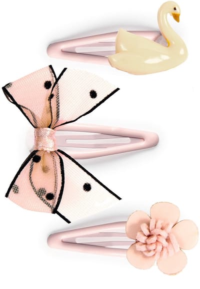 Djeco haaraccessoires - kleurrijke haarspeldjes voor kinderen 3 stuks.