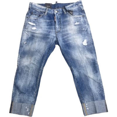 Dsquared2 Skater Jeans Blauwe Denim Broek