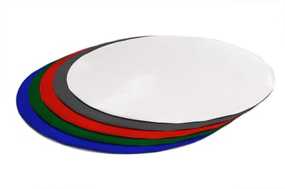 Rond PVC Vrachtwagenzeil 620 g/m² met Ogen - Waterdicht en UV-bestendig