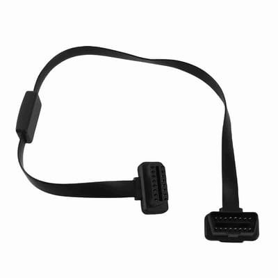 Allecto - OBD2 Extension Kabel - OBD2 Adapter - Met On/Off Switch - Universeel 16 Pin - Voor Diagnosetools - Flexibel en Duurzaam