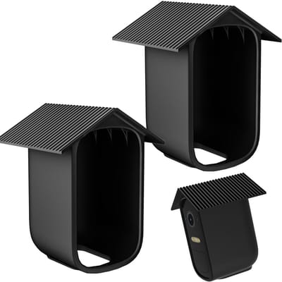 2 - stuks - Geschikt voor - eufyCam 2C Beveiligingscamera Beschermcamera met UV- en weerbestendige siliconen skins - geschikt voor eufyCam 2C/2C Pro (eufyCam 2C/2C Pro)