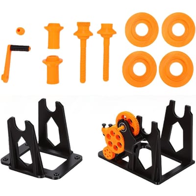 Bobineur de filament pour imprimante 3D Compatible avec les imprimantes 3D P1S P1P X1 Bobineur de bobine de filament à manivelle