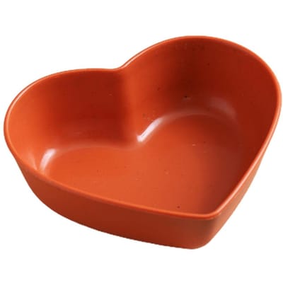 Handig Serveerbord Solide Constructie Verpak Eten Gemakkelijk te Reinigen Onbreekbaar Dessertbord Heart