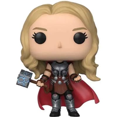Funko Thor - Thor: Love And Thunder POP! Marvel Mighty Thor 9 cm Verzamelfiguur - Multicolours