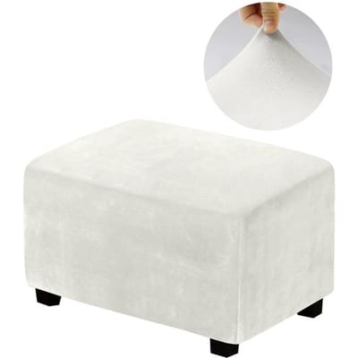 2 maten voetenbankhoes Elastische voetenbankhoes Flexibele meubelbescherming Verwijderbare voetenbankhoes Home XL Size