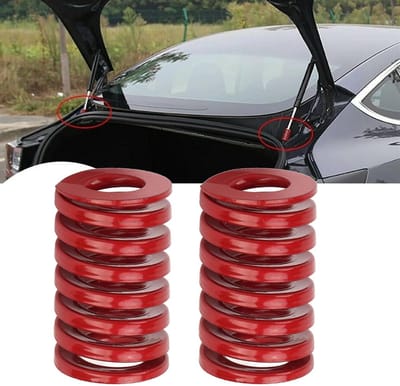 Trunk Tailgate Strut Support Spring, 25mm OD Spiral Stamping Compression Spring Rear Trunk Tailgate Strut Springs Replacement for 2017-2020