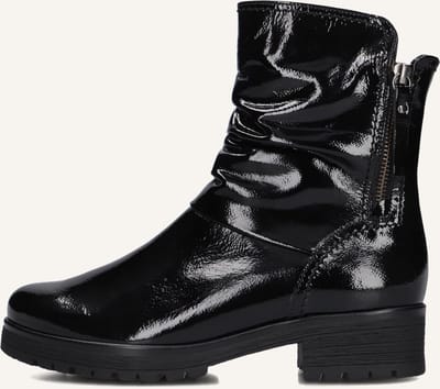 Gabor 092 Enkellaarsjes - Enkelboots met rits - Dames - Zwart - Maat 35