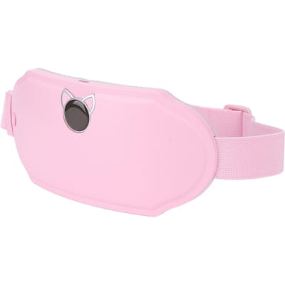 Menstruatie Verwarmingsriem 6 Temperatuurstanden Snel Verwarmend Vibratie Elektrische Tailleband voor Vrouwen pink