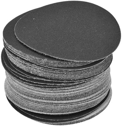 Ronde Schuurpapier Schijven 75mm 400 Korrel - 50 Stuks voor Schuren en Polijsten, Geschikt voor Nat en Droog Gebruik