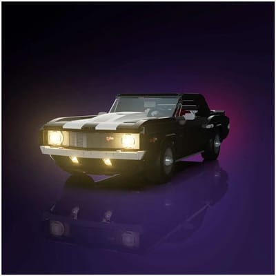 LMB 2.0 - Verlichtingsset geschikt voor LEGO® Chevrolet Camaro Z28 10304