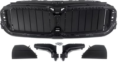 Grilleshutter Torqline - Radiator Grille Sluiter - Voorbumper - Voor BMW 5 Serie G30/G31 (2020-2023) - 51119498612 - Auto Accessoires