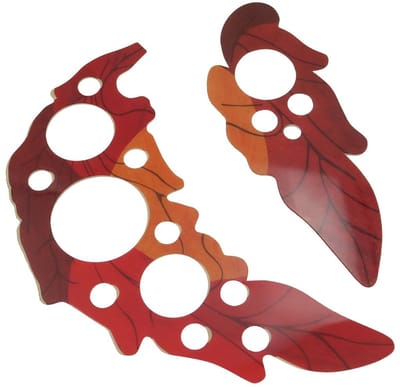 Jhubersproducts - Akoestische Gitaar Slagplaat - Druivenbladeren Ontwerp - Eenvoudig te Installeren - Zelfklevende Pick Guard - Decoratieve Accessoire