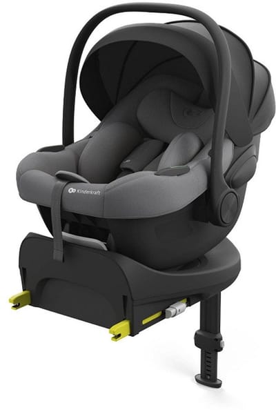 Kinderkraft ENDURA SAFE FX - ISOFIX-base - Draaibaar - Grijs