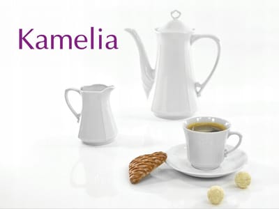 Porseleinen Kopje 250 ml - Camellia Wit