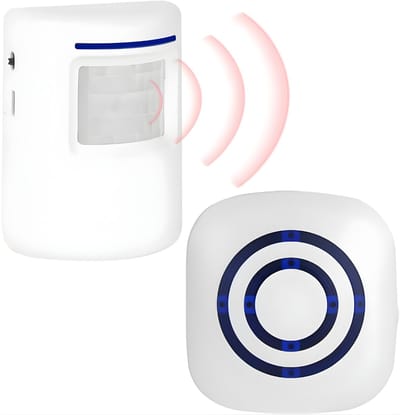 DnA® Opritverklikker - Opritverklikker Voor Buiten - Opritverklikker Draadloos - Doorgangsmelder - 7cm x 8cm x 8cm