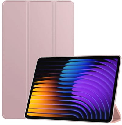 TechNow Hoesje geschikt voor Xiaomi Mi Pad 7 / Mi Pad 7 Pro Hoesje – Extreme Shock Case – Smart Case - Rose