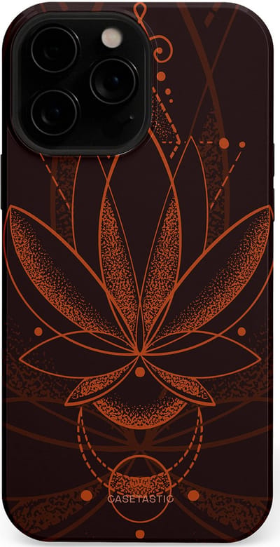 Casetastic Hoesje Geschikt voor Apple iPhone 13 Pro Max Magsafe - Stijlvolle Beschermende Duo-layer Case - Lotus Groei
