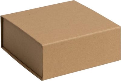 Cadeaudoos BRUIN, 14x14,5x5,7cm (5 stuks)