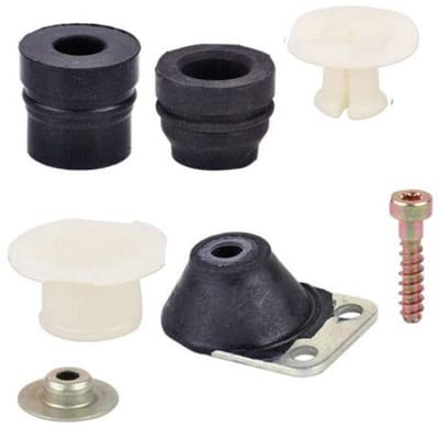 Dailygoody - Stihl Buffer Montagekit - 7-delige vervangingsset - Hoogwaardige materialen - Voor Stihl 026 024 MS240 MS260 - Duurzaam en praktisch