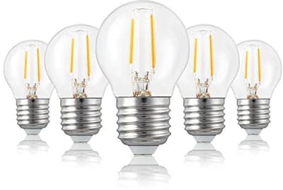 E27 LED-gloeilamp 2,5W Vervanging voor 25W Gloeilamp - Mini Globe 250 Lumen 2700 Kelvin Warmwit