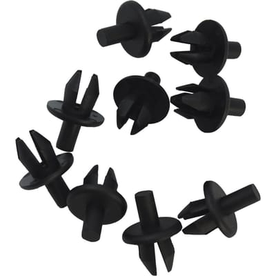 BCF2626 10 STUKS Drukklinknagel Zwart voor Opel 1719245 Alfa Romeo 51751429 Daewoo 94530507 Fiat 51751429 Opel 1719245 Saab 90138810
