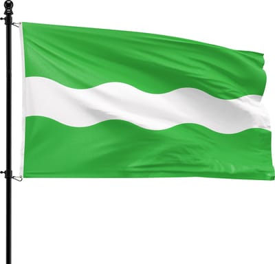VlagDirect - Bunnik vlag - Gemeente Bunnik vlag - 90 x 150 cm.