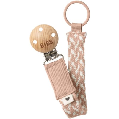 BiBS - Fopspeenkoord - Blush / Ivory - 0+ maanden