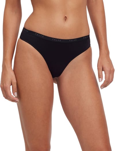 FALKE Daily Comfort Multipack ademend katoen broek van onderlaag dames zwart - maat XXL
