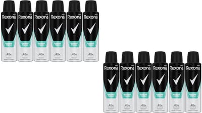 Rexona - Men - Deodorant Spray - Marine Fresh - Antiperspirant 48H - Grootverpakking - 12x 150ml