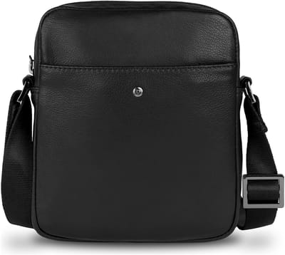 bugatti schoudertas Black Magic Shoulder Bag Black zwart