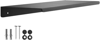 Wandplank HOVER-IV 350x130x30mm zwart