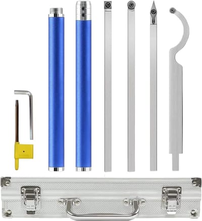 Houtdraai gereedschap - Houtbewerking set - Hout projecten - Wolfraamcarbide inzetstukken - 38 cm zaagdiameter - Uniek