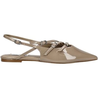 Steve Madden Cianna Flat Shoes Taupe Patent Maat: 38 | Sandalen Outlet | Dames | Beige