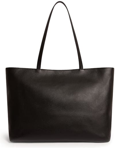 Ted Baker Leren shopper Lenyya Large Leather Tote Bag Black zwart