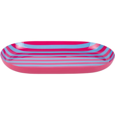Present Time - Dienblad Animado Oval Small - Roze - 25x15x2,5 cm