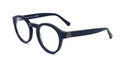 Moncler ML5189 Shiny blue 49/23/145 UNISEX Brilmonturen